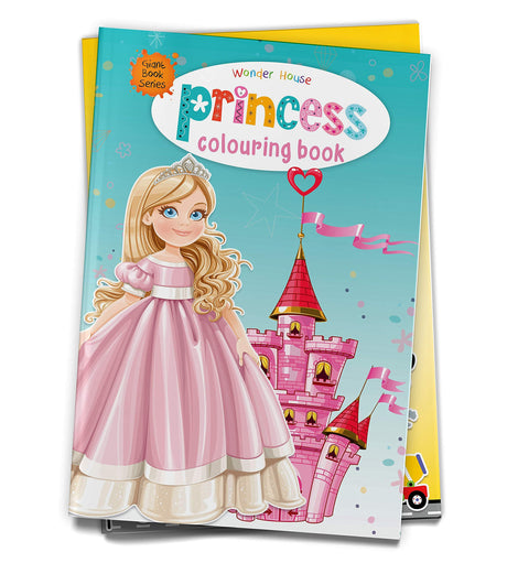 Princess Colouring Book (Giant Book Series) : Jumbo Sized Colouring Books [Paperback] Wonder House Books Editorial Wonder House