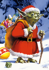 Star Wars - Holiday Yoda - 300 Large Piece Jigsaw Puzzle, 168 months to 1188 months Buffalo Games