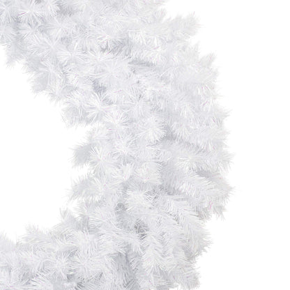 48" ICY White Spruce Artificial Christmas Wreath - Unlit