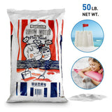 US Silica 50 Pound Bag Snow White Play Sand for Sandboxes and Sand Tables at Parks, Homes, and Daycare Centers, Natural, White 2 Pack U.S. Silica