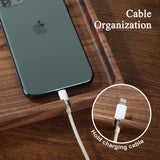 SeedWave Personalized Valet Tray, Customized Wooden Nightstand Organizer, Personalized Gift for Valentine’s Day from Wife, Customized Men Gift Ideas SEEDWAVE