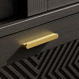 71" Modern Armoire Wardrobe Closet with Mirror, 2-Door Tall Wardrobe Closet with Sliding Doors 2 Large Drawers Hanging Rod Anti-Tip Kit Freestanding Closets for Bedroom, Apartment, Cloak Room ANCTOR