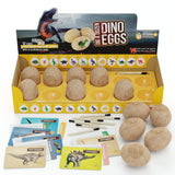 Dan&Darci Dig a Dozen Dino Egg Kit for Kids - Dinosaur Toys Gift 3-12 Year Old - 12 Eggs & Surprise Dinosaurs - Basket Stuffers - Science STEM Activities - Boy Toy Party Gifts for Boys & Girls Dan&Darci