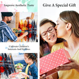 igoodom Paint by Numbers Kit for Adults – Landscape Adult Paint-by-Number on Canvas, DIY Acrylic Painting Set for Home Decor, 16x20in igoodom