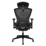 RESPAWN SPIRE Ergonomic Mesh Office Gaming Chair - High Back Home PC Computer Desk Reclining Gaming Chair, Adjustable Armrests, Adjustable Headrest, Knitted Mesh Back, Cooling Gel Seat - Stealth Black RESPAWN
