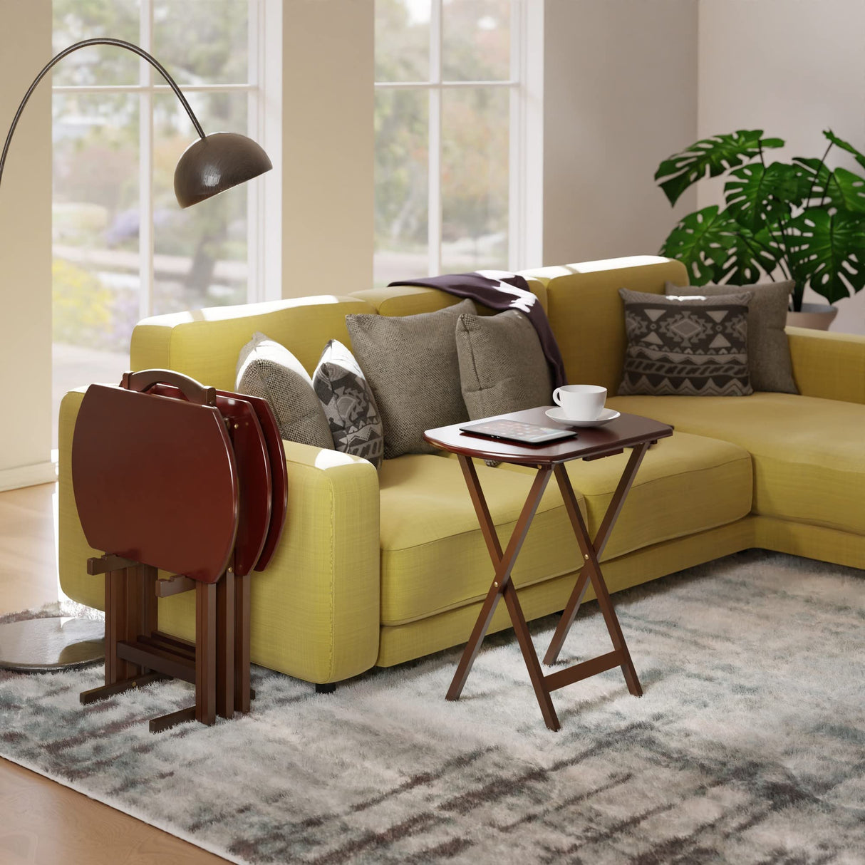 Winsome Wood TV Tray Set Winsome