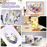 Suziko Large Flower Press Kit 10.8 x 6.9 inch for Adults Kids, Flower and Plant Preservation Kit, Arts and Crafts for Adults Leaf Press, Great Gift for Lovers Suziko