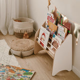 Montessori Bookshelf Kids Toddler Bookshelf Wood Bookcase Storage Kids Room Storage Playroom Kids Furniture Toddler Gift 2nd 3rd Birthday (Small, Green) Enjoy The Wood