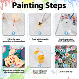 Landscape Paint by Numbers Kit for Adults, Landscape Paint by Number for Adults Beginners, DIY Crafts Painting by Number for Gift Home Wall Decor 16x20 inch hkejoi