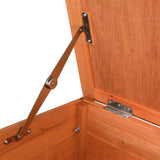 TRIXIE Small Pet House, Wooden Outdoor Shelter, Weatherproof Pet Home, Ideal for Cats, Rabbits, Bunnies, Guinea Pigs, Brown TRIXIE