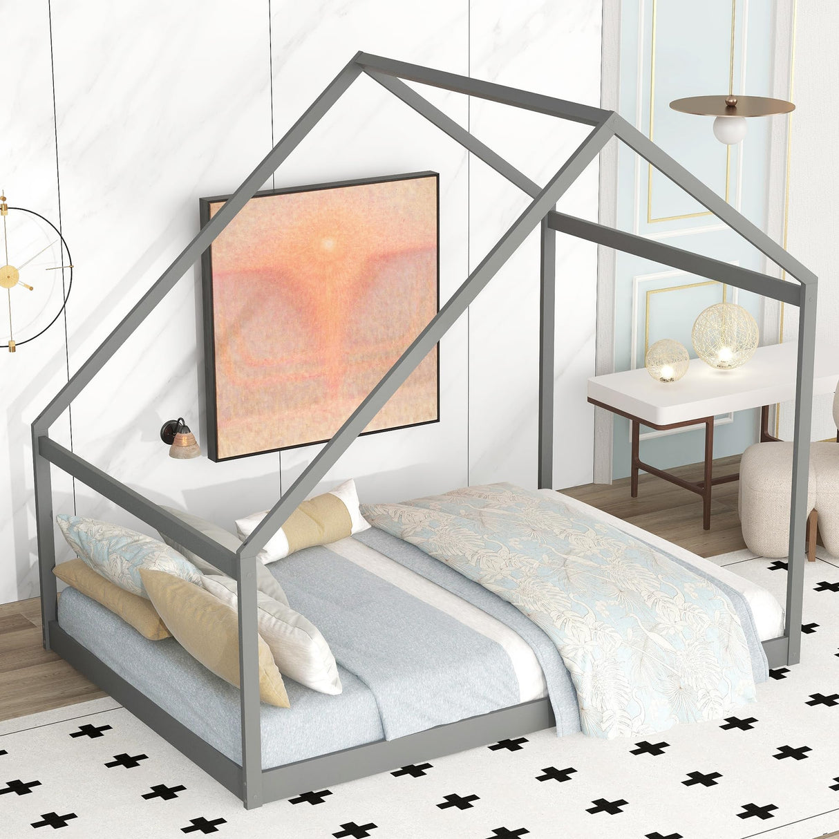 Bellemave GZZ000081FE Platform, Full, Grey Bellemave