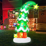 Lionoble 6 FT Christmas Outdoor Inflatable Decorations, Blow Up Christmas Tree with LED Light for Xmas Holiday Party Garden, Yard, Lawn Decor Lionoble