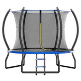 YUMPIE 8FT 10FT 12FT 14FT 16FT Trampoline with Pop-up Quick Connector, Trampoline Outdoor with Enclosure and Ladder, ASTM Approval for Kids and Adults YUMPIE