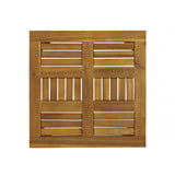 Christopher Knight Home Hampton End Table, 20 "W x 20 "D x 15.75 "H, Natural Brown Christopher Knight Home