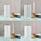 8 Pack Spiral Candle Mold Pillar Candle Cylinder Molds - 8 Style - Resin Casting Silicone Molds for Home Decor & Candle Making Wave Spiral Mold ESEDAGE