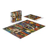 Buffalo Games - Charles Wysocki - Frederick The Literate - 1000 Piece Jigsaw Puzzle for Adults -Challenging Puzzle Perfect for Game Nights - Finished Size is 26.75 x 19.75 Buffalo Games