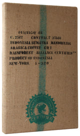 ATS Acoustics Sound Absorbing Acoustic Panel Authentic International Coffee Bean Burlap Bag Cafe Wall Art 24" x 36" x 2" ATS Acoustics