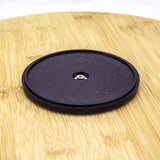 TB Home 14” Bamboo Wood Lazy Susan Organizer for Kitchen, Turntable for Cabinet, Countertop, Table or Pantry TB Home