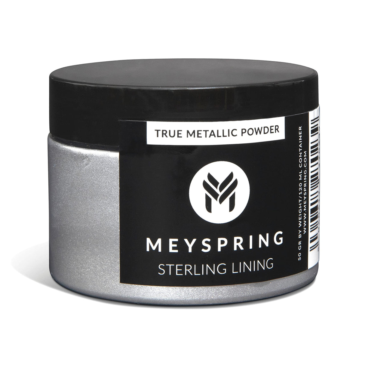 MEYSPRING Sterling Lining - True Metallic Pigment for Epoxy, Casting & UV Resin - Silver Metallic Pigment Powder for Resin Art & Makeup MEYSPRING