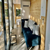 20FT PrefabTiny House, Container House, Modular Prefabricated Mobile House, Expandable Tiny Home with Bedroom, Kitchen, Bathroom, Suitable for Office and Living, Support Personalized Customization Generic