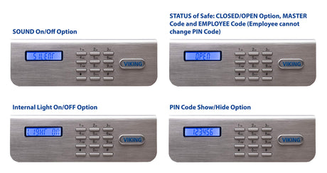 Viking Security Safe VS-100KS Heavy Duty Key Cabinet Key Safe with Lockable Drop Slot 100 Capacity Viking Security Safe