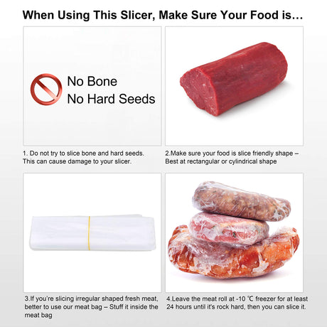 Manual Frozen Meat Slicer, befen Upgraded Stainless Steel Meat Cutter Beef Mutton Roll for Hot Pot KBBQ Food Slicer Slicing Machine for Home Cooking of Hot Pot Shabu Shabu BBQ befen