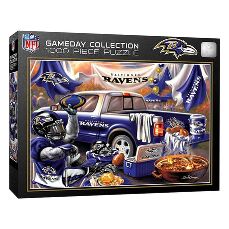 MasterPieces 1000 Piece Jigsaw Puzzle for Adults - NFL Baltimore Ravens Gameday - 19.25"x26.75" Masterpieces