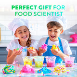 Playz Edible Slime Candy Making Science Kit for Kids Ages 8-12 Years Old - Food Science Chemistry Kid Science Kit with 25 Experiments to Make Slime Chocolates, Educational Science Kits for Boy & Girls Playz