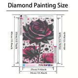 GXGLLPZBY 3 Pack Flower Diamond Art Kits for Adult Beginners,5D DIY Rose Floral Diamond Painting Kits for Adult,Full Drill Paint by Diamonds Dot Gem Art Painting Kits,for Home Decor 11.8X15.8inch GXGLLPZBY