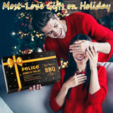 POLIGO 26PCS BBQ Accessories for Outdoor Grill Utensils Set Stainless Steel BBQ Tools Grilling Tools Set for Christmas Birthday Dads Presents, Barbecue Accessories Ideal Grilling Gifts for Men Women POLIGO