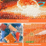 KEYIFA Sports Car Diamond Art Kits for Adults, DIY Diamond Painting Pickup Truck, Round Full Drill, 5D Barn Diamonds Dots Mosaic Painting, Gem Arts Craft for Home Wall Decor Gifts, 30x40cm KEYIFA