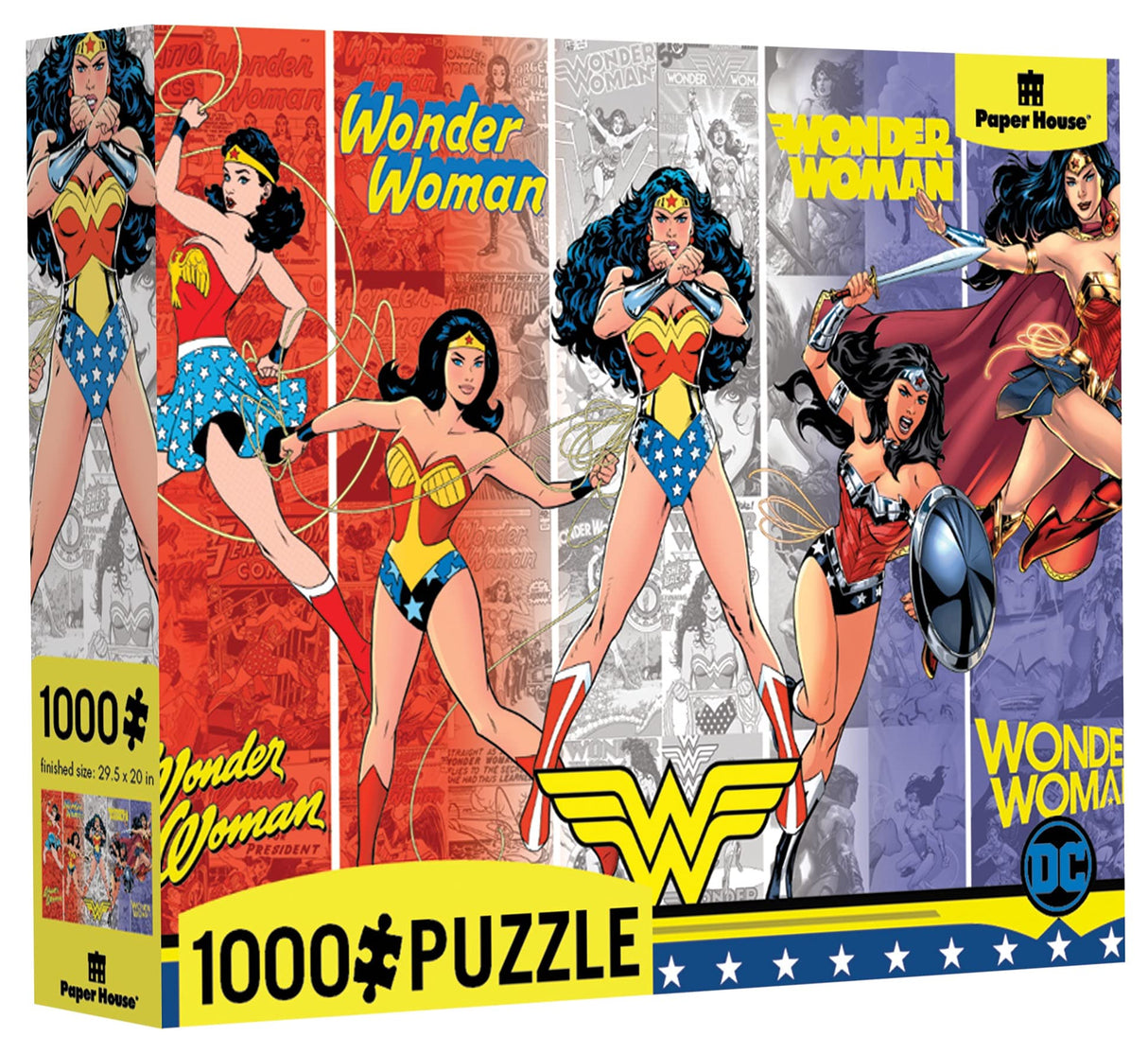 Paper House Productions DC Comics Wonder Woman Generations 1000-piece Jigsaw Puzzle Paper House Productions
