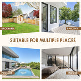 RADIATA Foldable Wicker Rattan Hanging Egg Chair with Stand, Swing Chair with Cushion and Pillow, Lounging Chair for Indoor Outdoor Bedroom Patio Garden (Beige with Stand) RADIATA