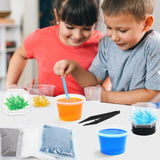 BenBen Crystal Growing Kit for Kids, Grow 6 Crystals with Light Up Display Stand, Educational STEM Toys for Girls and Boys, Science Kit for Kids Age 8-14, Birthday Gifts Science Experiments BenBen