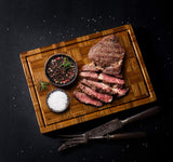 Extra Large Bamboo Cutting Boards, (Set of 3) Chopping Boards with Juice Groove Bamboo Wood Cutting Board Set Butcher Block for Kitchen, End Grain Kikcoin