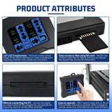 CNCTOPBAOS 3 Axis 4540 500W CNC Router Engraving Machine with Aluminum Table/GRBL Touchscreen Offline Controller/Limit Switch/E-stop,Carving Milling Cutting Metal Wood Stainless Steel Acrylic PCB PVC CNCTOPBAOS