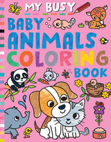 My Busy Baby Animals Coloring Book WoodArtSupply