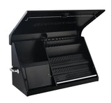 Montezuma 41" x 18" Heavy Duty Steel Triangle Toolbox (steel, flat black) Montezuma