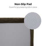 LIKIMIO 71" Loveseat Sofa in a Box - Plush Corduroy Deep Seat Couch, No Assembly Required, Space-Saving Design for Compact Living Room, Apartment, Home Office, Brown LIKIMIO