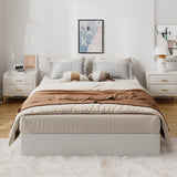 Snaye King Box Spring Bed Base 9 Inch, 3000lbs Heavy Duty Metal Mattress Foundation with Fabric Cover, Tool-Free Easy Assembly, Noise Free Snaye