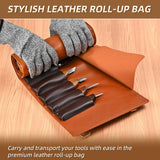 IMYMEE Deluxe Wood Carving Kit - 21Pcs Wood Carving Tools with Large Leather Case,Wood Carving Tools Set with 8Pcs Whittling Knives, 8Pcs Detail Carving Knives,Wood Whittling Kit for Beginners IMYMEE