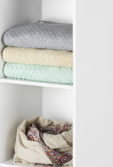 Whitmor 3 Cube Organizer, White Whitmor