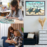 CEOVR Diamond Painting Kits, Sea Turtle Diamond Art Dots for Adults Beginners, 5D Full Drill DIY Crystal Gem Art, Adult Crafts Kits Arts and Crafts, Wall Decor for Home Office 12x16inch CEOVR