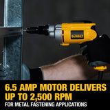 DEWALT Drywall Screw Gun, 6.5-Amp (DW268), Yellow DEWALT