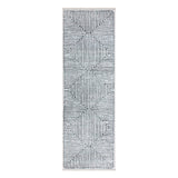 Bloom Rugs Caria Washable Non-Slip 12 ft Runner - Ivory/Black Striped Runner for Entryway, Hallway, Bathroom, and Kitchen - Exact Size: 2'6" x 12' Bloom Rugs