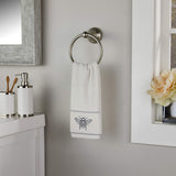 SKL Home Farmhouse Bee Hand Towel Set, White 16x25 SKL Home