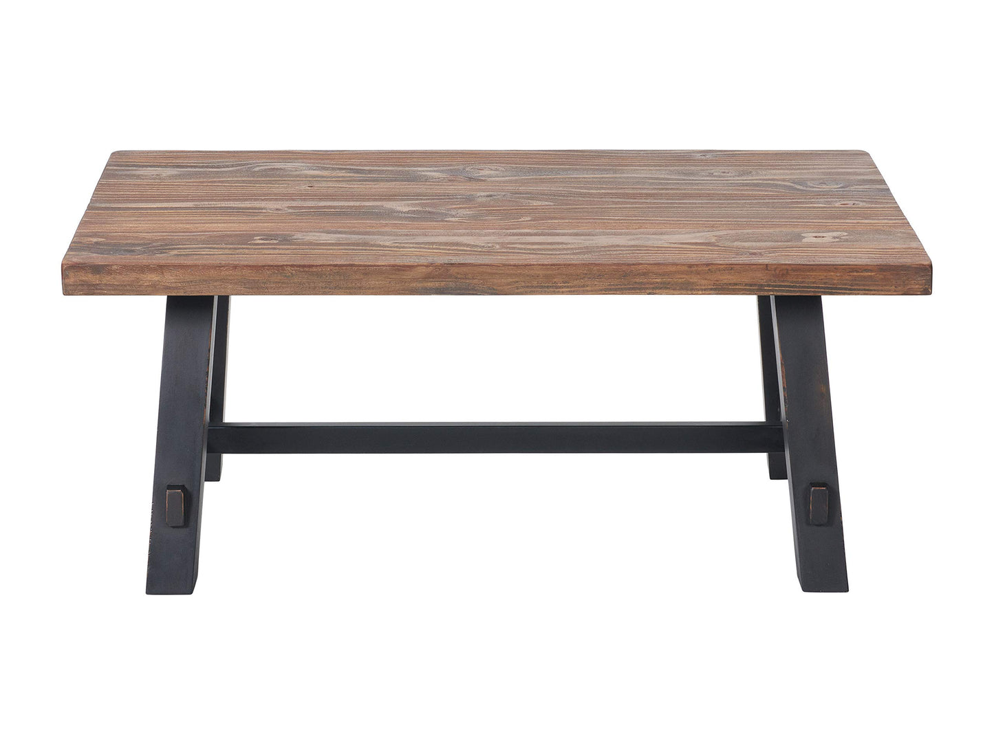 Alaterre Furniture Adam 42" L Solid Wood Coffee Table