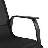 Yaheetech Set of 2 Patio Dining Chairs, Outdoor Stackable Patio Chairs with Backrest/Armrests, All Weather Chairs for Garden/Lawn/Porch/Backyard Pool, Black Yaheetech