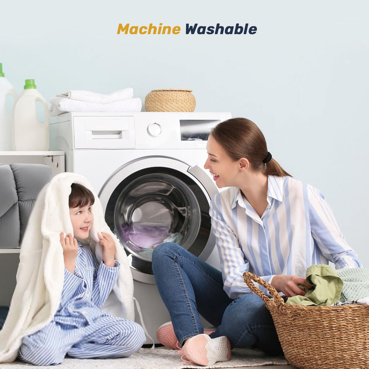 Full Mattress Pad Waterproof - Ergonomic Quilted Fitted Full Mattress Topper, 5-Layers Noiseless Washable Mattress Protector Cover with 8"-21" Deep Pocket (Grey, 54x75) UNIKOME