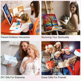 Yezavesu Tree Paint by Numbers Kit for Adults Beginner, Tree of Life Adult Paint by Number Kits on Canvas Without Frame, DIY Acrylic Painting by Numbers for Home Wall Decor Gift 16x20 Inch Yezavesu